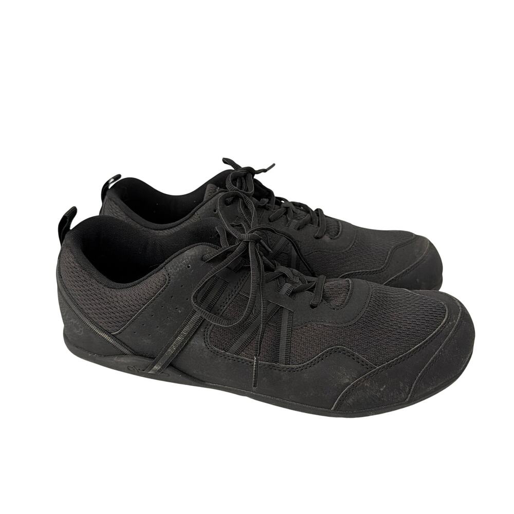 Xero Shoes Prio Mens Size 14 Black Minimalist Barefoot Running Sneakers